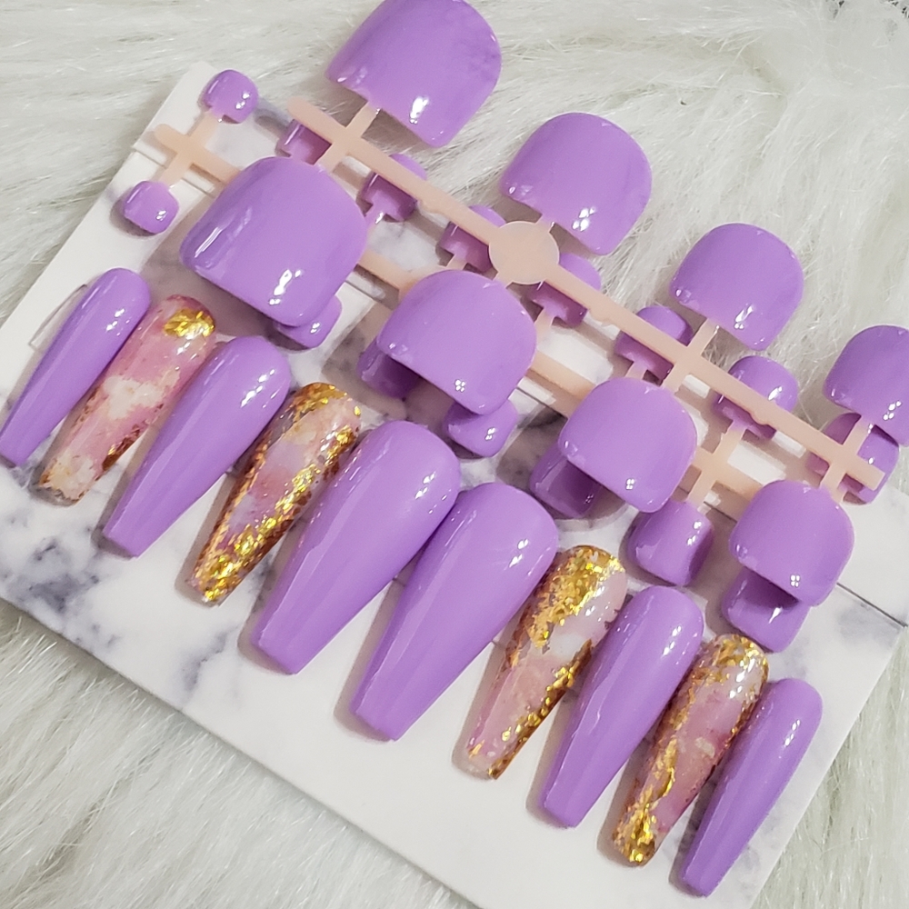 Press-on Nails w/Toenails